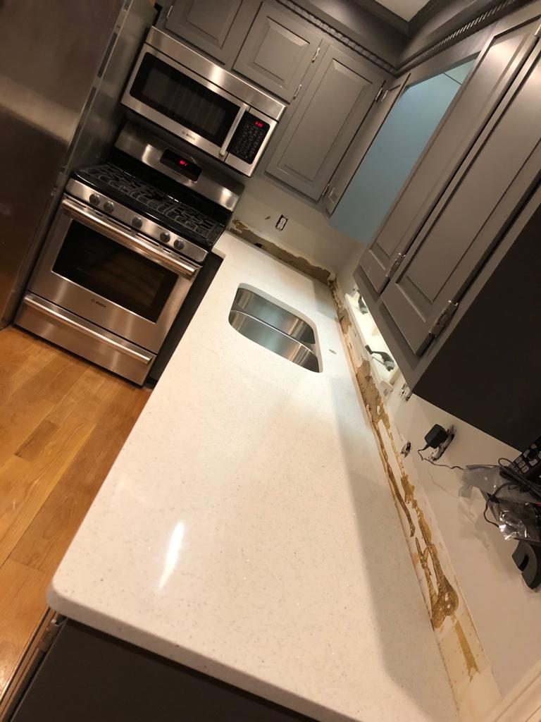 Transitional Kitchen Kitchen Remodel by CEPM Granite and Quartz Inc. project photo 2